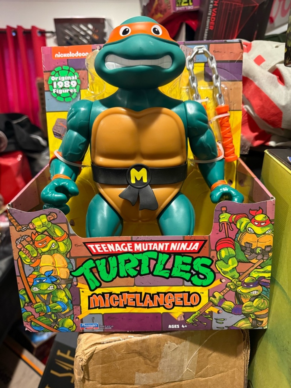 Teenage Mutant Ninja Turtles Michelangelo Action Figure - Orange Mask